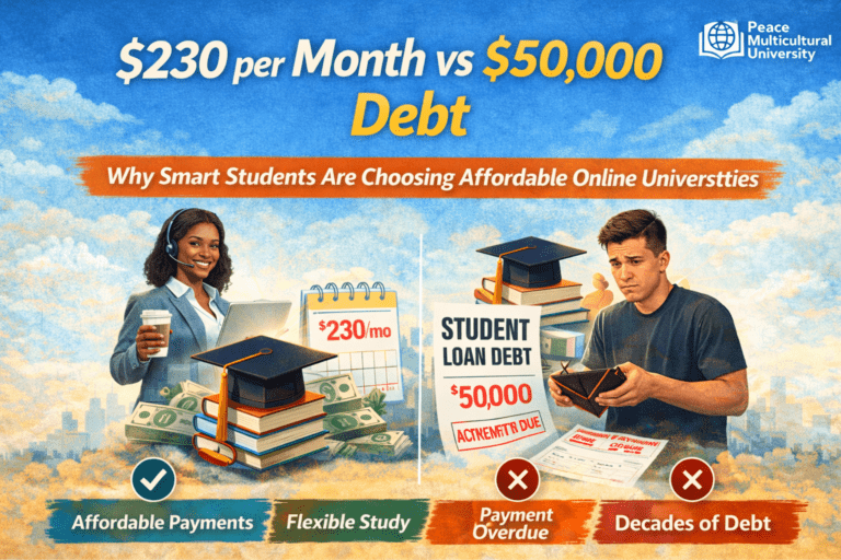 $230 per Month vs $50,000 Debt: Why Smart Students Are Choosing Affordable Online Universities